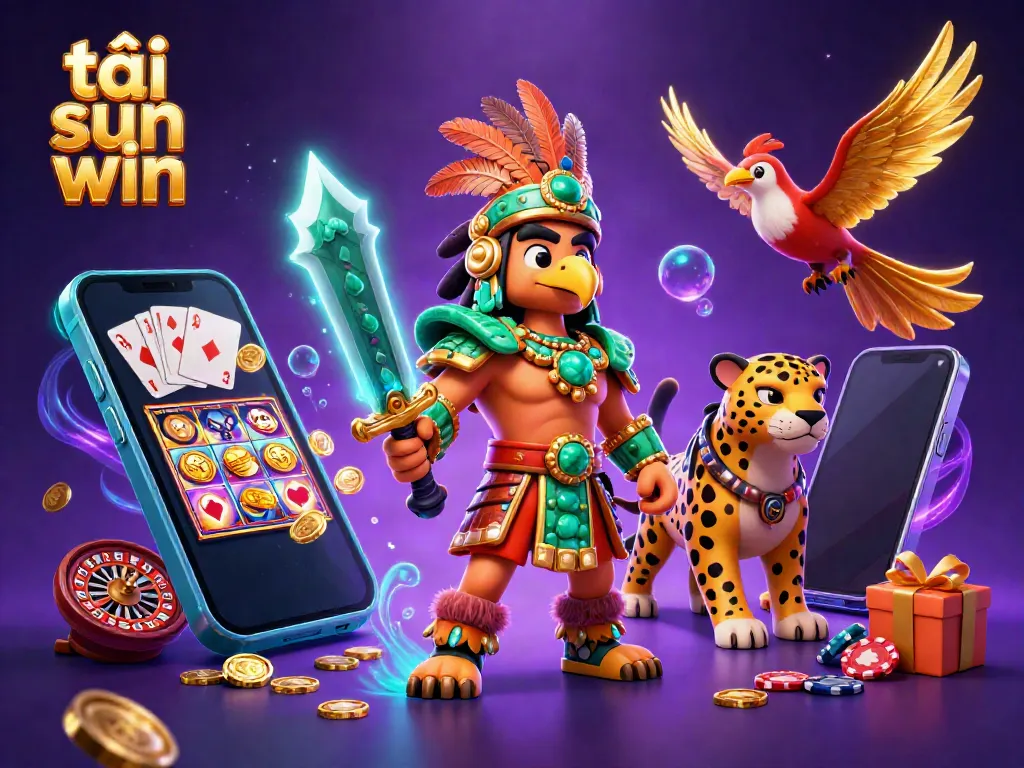 Engage with the thrilling world of tải sun win through vibrant casino action and colorful characters.
