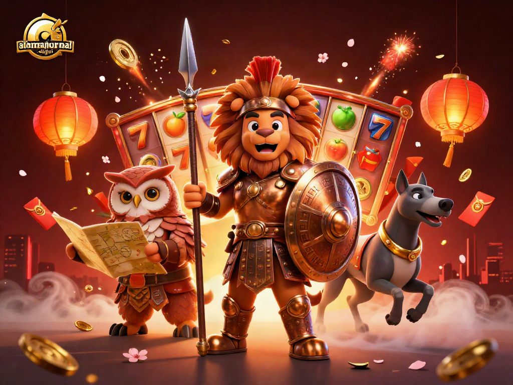 Experience the excitement at ahimajournal-digital with vibrant slot games and dynamic characters.