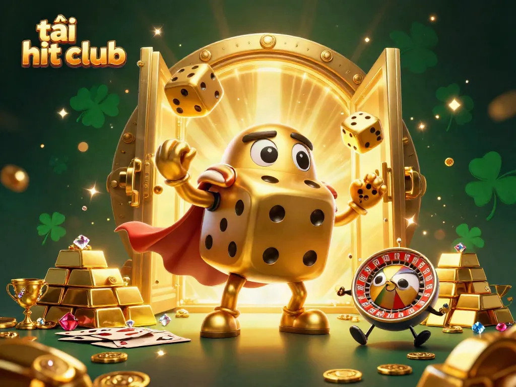 Spin and win as you tải hit club with golden treasures and dynamic dice characters.